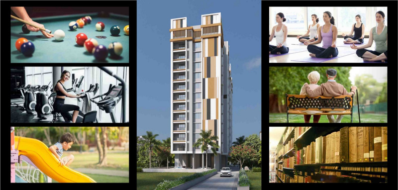 2 BHK Apartment 1102 Sq.ft. for Sale in Wakad, Pune