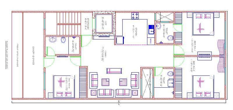 3 BHK Builder Floor 170 Sq. Yards for Sale in Phase 3, Model Town