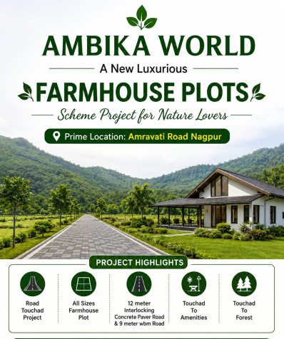 1 BHK 5000 Sq.ft. Farm House for Sale in Amravati Road, Nagpur
