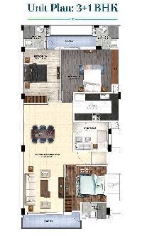 3 BHK Flat for Sale in Airport Road, Mohali