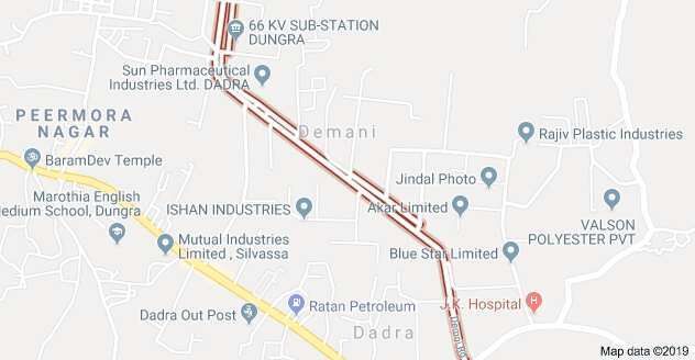  Factory 4 Acre for Sale in Amli Silvassa, 