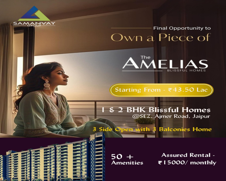 1 BHK 400 Sq.ft. Apartment for Sale in Mahindra SEZ, Jaipur