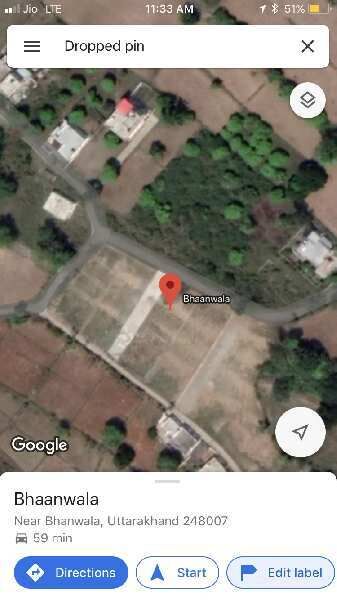  Residential Plot 6000 Sq. Yards for Sale in Bhauwala, Dehradun