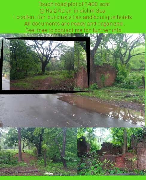  Commercial Land 1475 Sq. Meter for Sale in Mangor, Mormugao, Goa