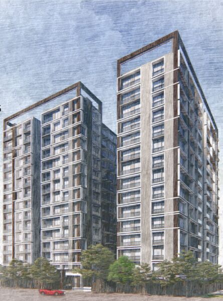 3 BHK Apartment 1805 Sq.ft. for Sale in Vesu, Surat