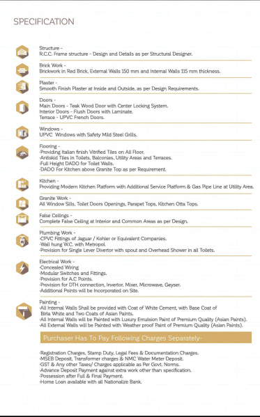 4 BHK 2860 Sq.ft. Apartment for Sale in Laxmi Nagar, Nagpur