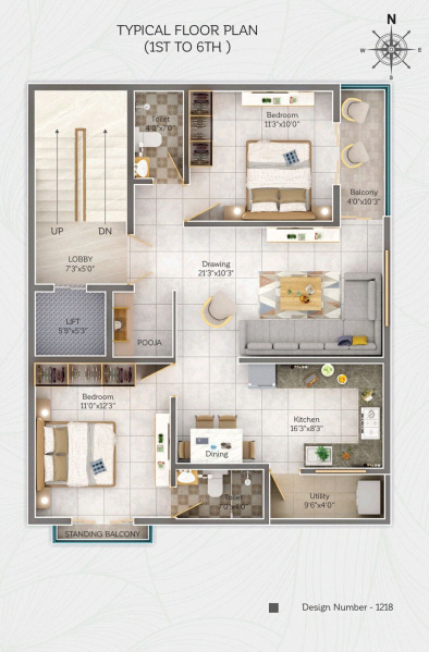 2 BHK 1300 Sq.ft. Apartment for Sale in Sone Gaon, Nagpur