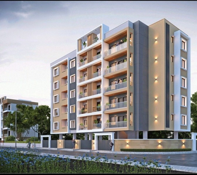 3 BHK 1400 Sq.ft. Apartment for Sale in Swavalambi Nagar, Nagpur