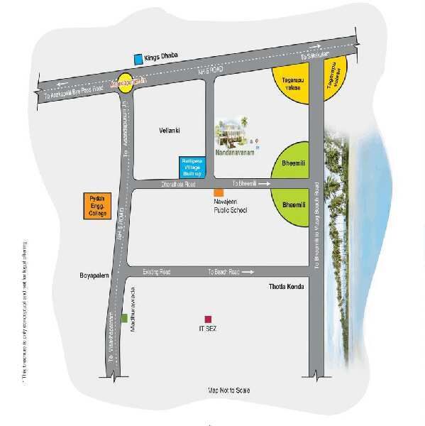  Residential Plot 730 Sq. Yards for Sale in Anandapuram, Visakhapatnam