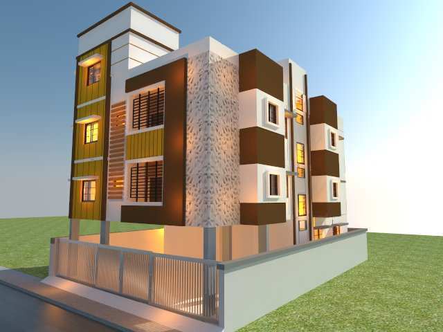 2 BHK Builder Floor 1050 Sq.ft. for Rent in Puthur, Tiruchirappalli