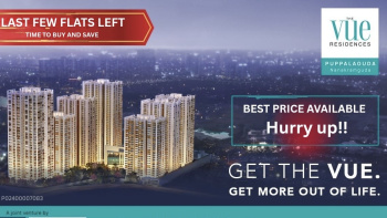 3 BHK Flat for Sale in Puppalaguda, Hyderabad