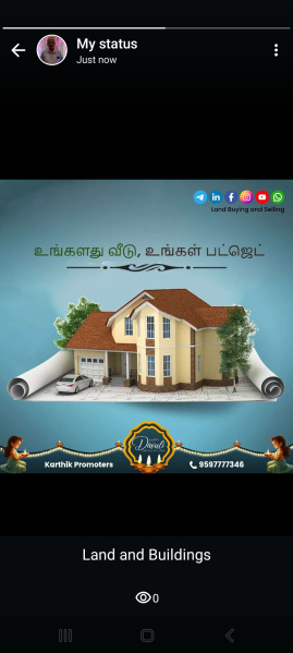 2 BHK House 900 Sq.ft. for Sale in Lic Colony, Coimbatore