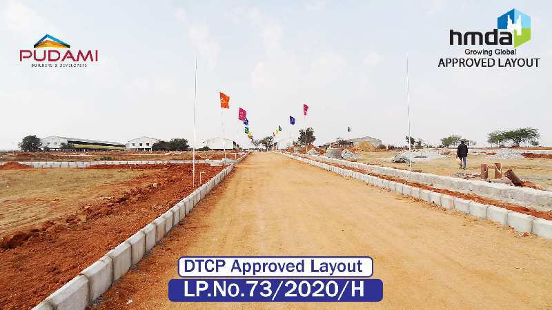  Residential Plot 180 Sq. Yards for Sale in JP Darga, Kothur, Hyderabad