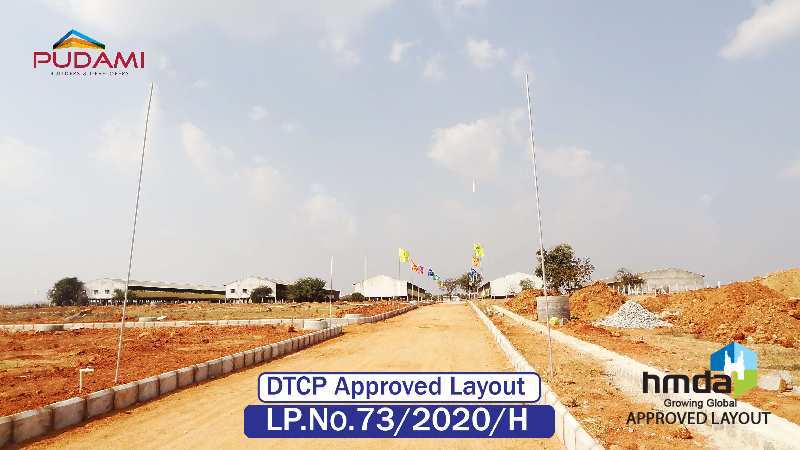  Residential Plot 180 Sq. Yards for Sale in JP Darga, Kothur, Hyderabad