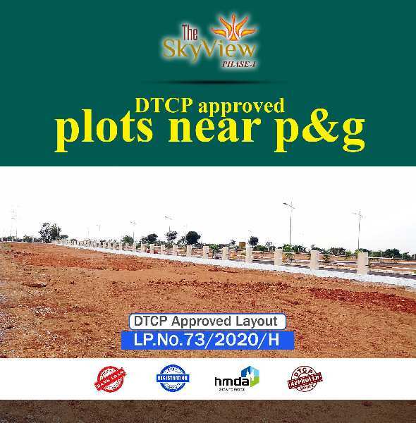  Residential Plot 180 Sq. Yards for Sale in JP Darga, Kothur, Hyderabad