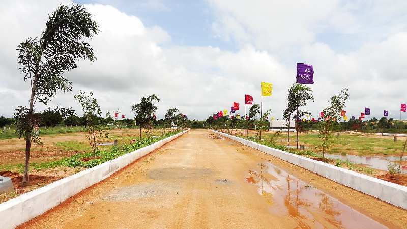  1143 Sq.ft. Residential Plot for Sale in JP Darga, Kothur, Hyderabad