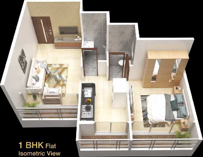 1 BHK 625 Sq.ft. Apartment for Sale in Panvel, Navi Mumbai