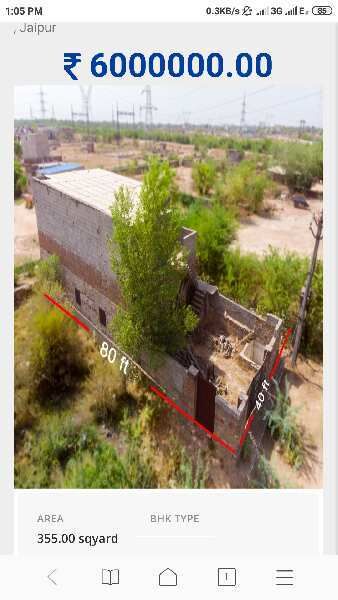  Residential Plot 356 Sq. Yards for Sale in Muhana, Jaipur