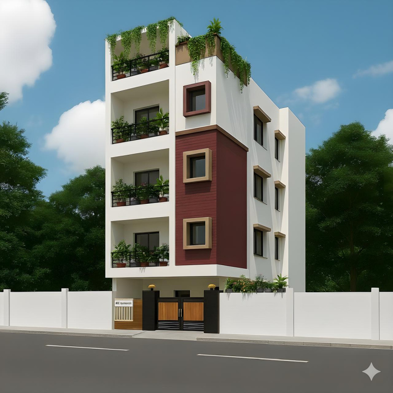 2 BHK 1084 Sq.ft. Apartment for Sale in Kovur, Chennai