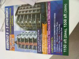2 BHK Flat for Sale in Adikmet, Hyderabad