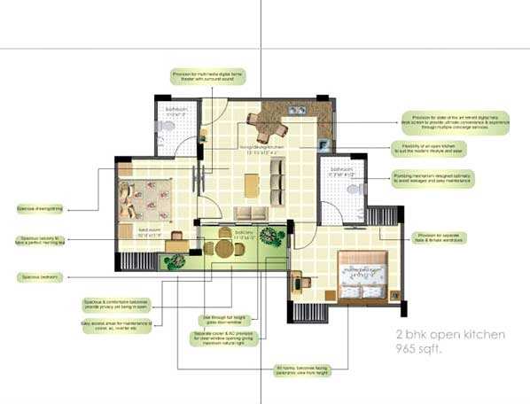 2 BHK Apartment 1000 Sq.ft. for Sale in Mansarovar, Sanganer Road, Jaipur