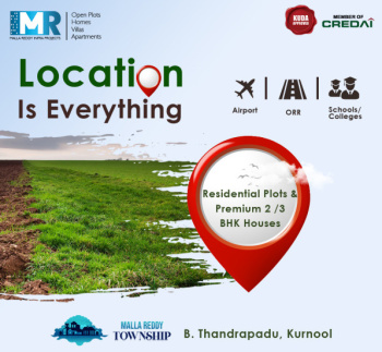  Residential Plot for Sale in B Thandrapadu, Kurnool