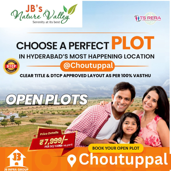  150 Sq. Yards Residential Plot for Sale in Gundrampally, Nalgonda
