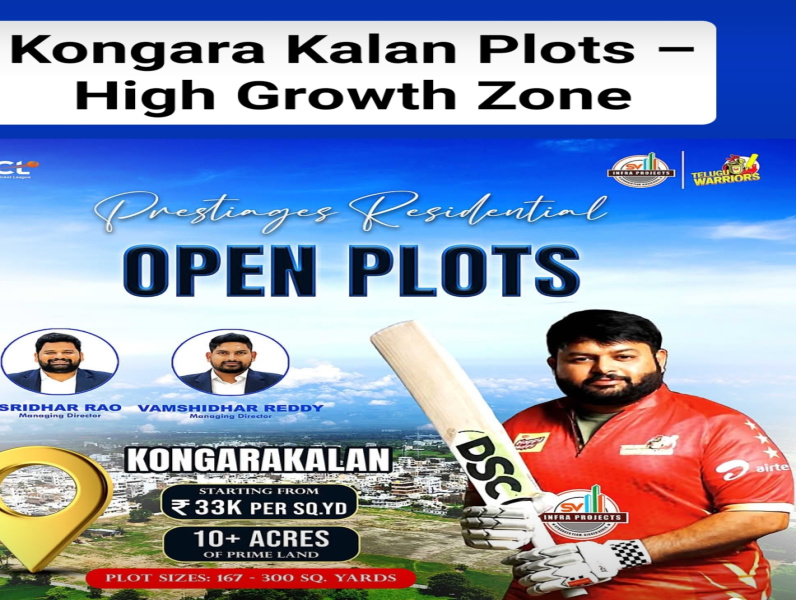  183 Sq. Yards Residential Plot for Sale in Kongara Kalan, Hyderabad