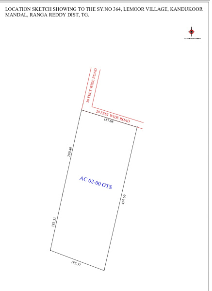 2 Acre Agricultural/Farm Land for Sale in Lemoor, Tukkuguda, Hyderabad