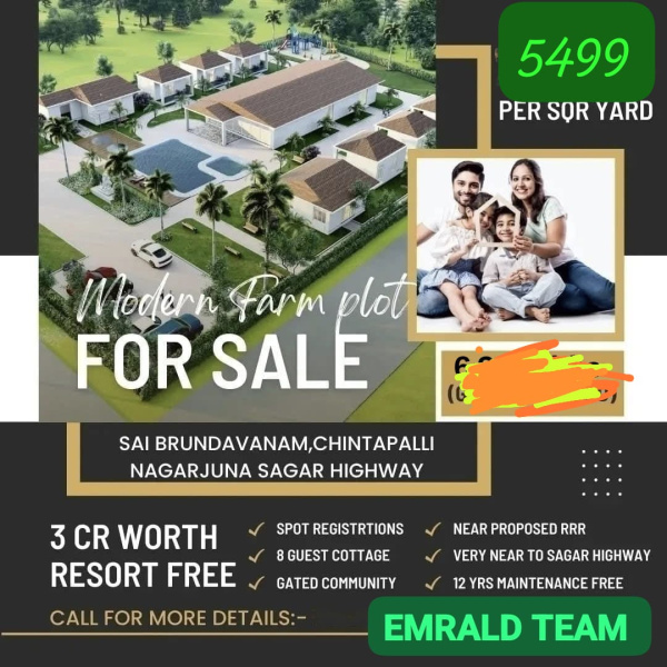  121 Sq. Yards Residential Plot for Sale in Chinthapally, Nalgonda