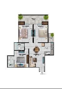 3 BHK Flat for Sale in Sector 85 Faridabad