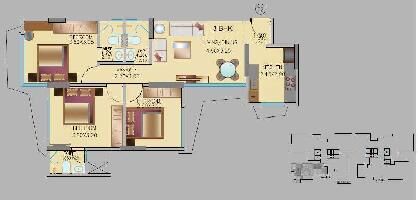 3 BHK Flat for Sale in Vile Parle West, Mumbai