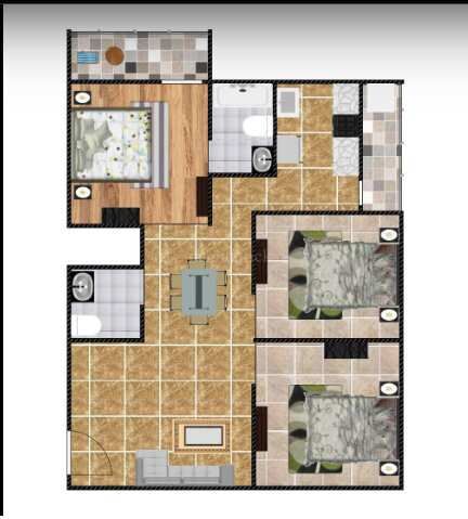 3 BHK Apartment 924 Sq.ft. for Sale in Mysore Banglore Highway