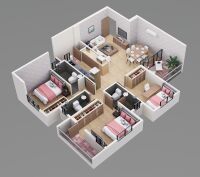 3 BHK Flat for Sale in Besa Pipla Road, Nagpur