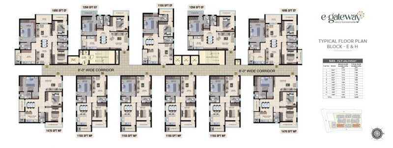 3 BHK 1695 Sq.ft. Apartment for Sale in Lankelapalem, Visakhapatnam