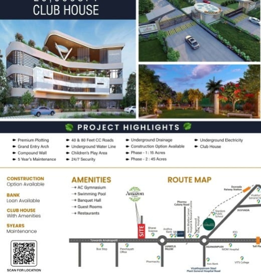  150 Sq.ft. Residential Plot for Sale in Lankelapalem, Visakhapatnam