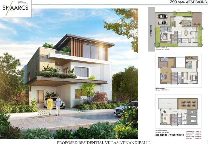 4 BHK 4500 Sq.ft. Villa for Sale in Shamshabad, Hyderabad