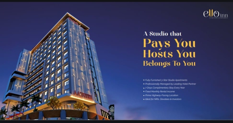  600 Sq.ft. Studio Apartment for Sale in Settipalli, Tirupati