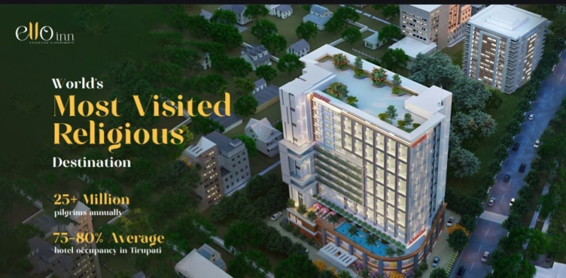  450 Sq.ft. Studio Apartment for Sale in Settipalli, Tirupati