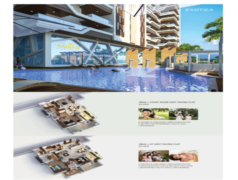 2 BHK 1250 Sq.ft. Apartment for Sale in Vidya Nagar, Guntur