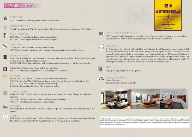 2 BHK 1089 Sq.ft. Apartment for Sale in Chandragiri, Tirupati