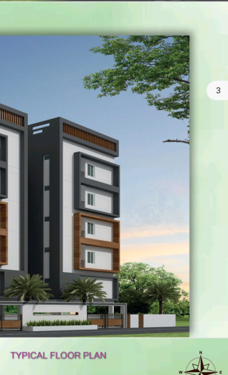 3 BHK 1960 Sq.ft. Apartment for Sale in Avilala, Tirupati