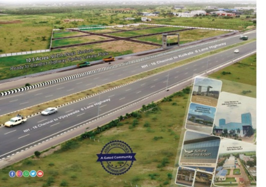  1800 Sq.ft. Residential Plot for Sale in Sri Potti Sriramulu, Nellore