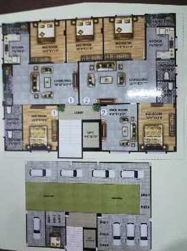 3 BHK Apartment 900 Sq.ft. for Sale in Manikonda, Hyderabad
