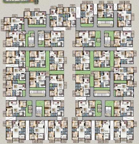 2 BHK Apartment 1072 Sq.ft. for Sale in Sompura, Bangalore