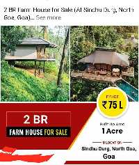  Studio Apartment for Sale in Dodamarg, North Goa, 
