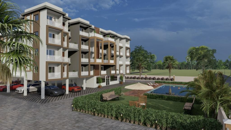 2 BHK Apartment 1194 Sq.ft. for Sale in Tivim, North Goa, 