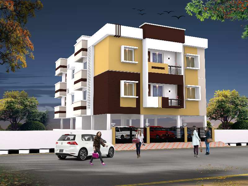2 BHK Apartment 899 Sq.ft. for Sale in Kamarajar Nagar,