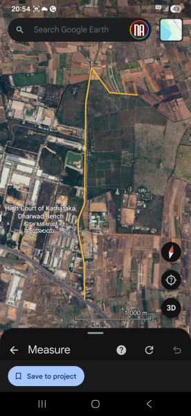  8 Acre Residential Plot for Sale in Garag Road, Dharwad