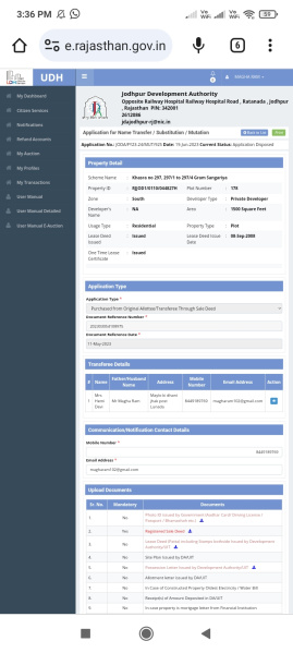  1500 Sq.ft. Residential Plot for Sale in Vivek Vihar, Jodhpur